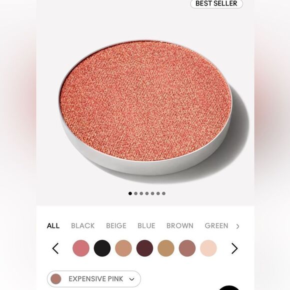 EYE SHADOW (PRO PALETTE REFILL PAN)color expensive pink size 1.5g new Ipsy bag - Picture 1 of 12